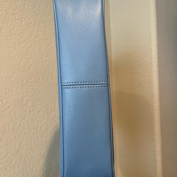 Authentic Kate Spade Aster Slate denim Blue Shoulder Bag GREAT!! - Picture 6 of 13